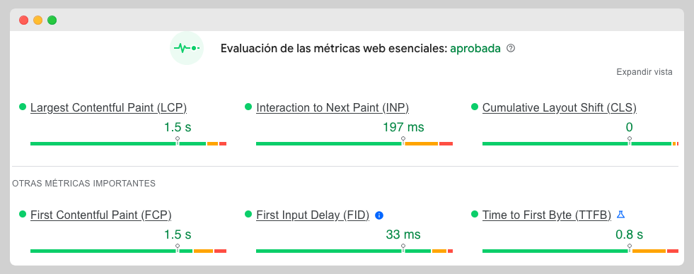 Proof that I fixed INP issues
