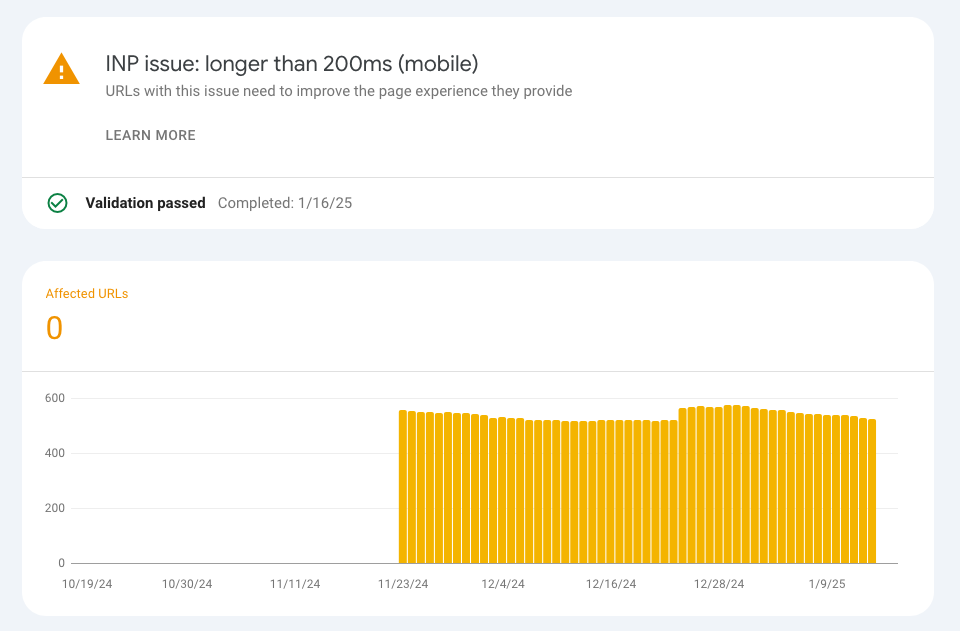 inp issues solved once and for all