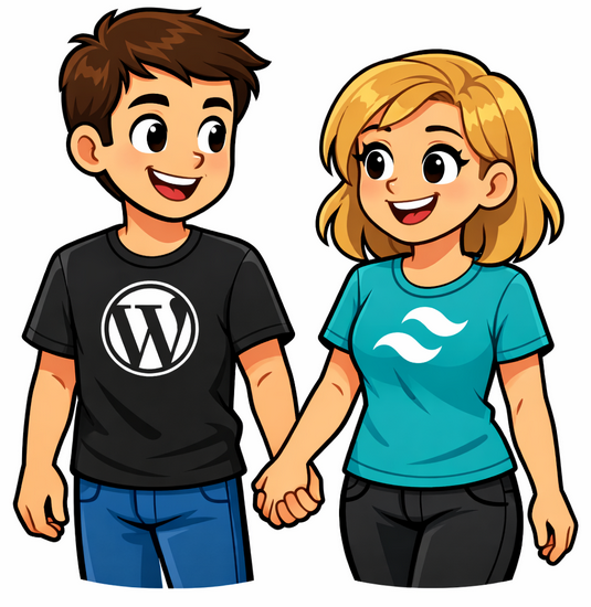 WordPress + Tailwind = Love