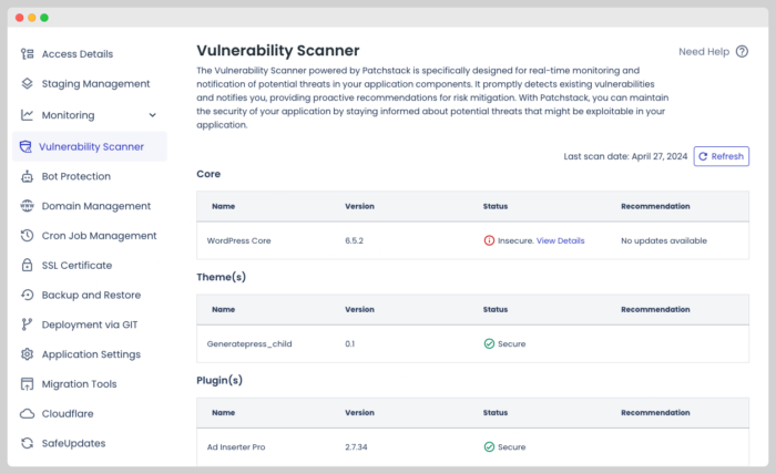 Patchstack and Cloudways