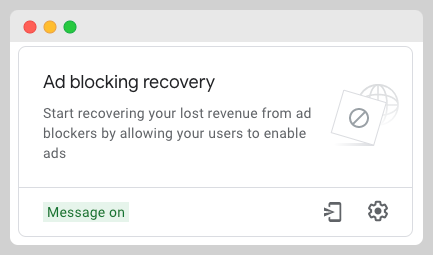 Ad Blocking Recovery Tool Adsense