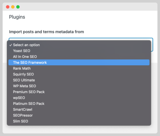 SEOPress Import Data